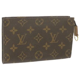 Louis Vuitton-LOUIS VUITTON Monogram Bucket PM Pouch LV Auth ** No Sticky yk1117-Outro
