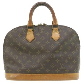 Louis Vuitton-Bolsa de mão M LOUIS VUITTON com monograma Alma M51130 LV Auth rd1852-Outro