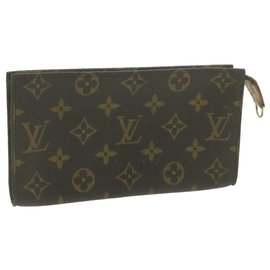 Louis Vuitton-LOUIS VUITTON Monogram Bucket GM Bolsa LV Auth ** Sticky 20845-Outro