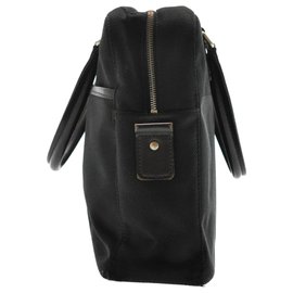 Louis Vuitton-LOUIS VUITTON Damier Geant Yak Hand Bag Black Noir M93082 LV Auth kh356-Black