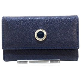 Autre Marque-BVLGARI Wallet-Navy blue