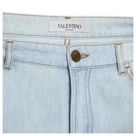 Valentino-WIDE LEG WASHED US28-Bleu clair