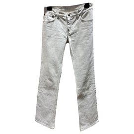 Louis Vuitton-White LV jeans-White