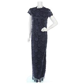 Autre Marque YOUNG COUTURE BY BARBARA SCHWARZER Maxikleid Blau Blau
