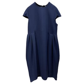 Christian Dior-Vintage Christian Dior dress-Navy blue