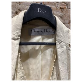 Christian Dior-Mäntel, Oberbekleidung-Beige