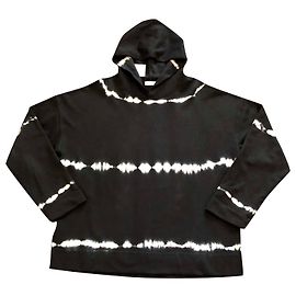 Sudadera con capucha Sandro oversize T. SG Negro