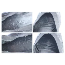 Chanel-Sapatilhas de boné para bailarinas-Outro