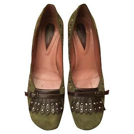 Janet & Janet Talons Vert olive
