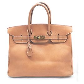 Hermès Borse Marrone chiaro Caramello