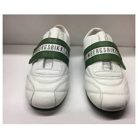 Dirk Bikkenbergs-Sneakers-White,Green