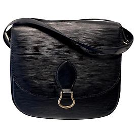 Louis Vuitton Saint Cloud en cuir épi Noir