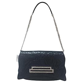 Swarovski-Sac baguette Swarovsky-Noir