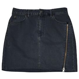 Falda Iro Emiel de algodón gris Talla 40 Gris
