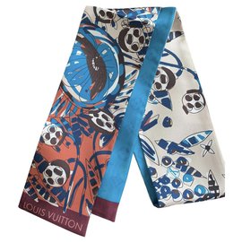 Louis Vuitton Sciarpe di seta Multicolore