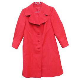 Max Mara vintage sixties coat new condition Red