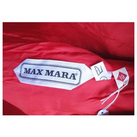Max Mara-Abrigo vintage de los años 60 de Max Mara nuevo estado-Roja