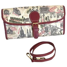Lancel Handtaschen Weiß Rot Grau Bordeaux