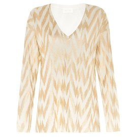 Sass & Bide Die Wanderin Weiß Golden