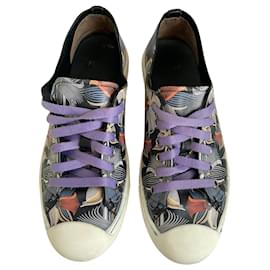 Fendi Multicolor Leather Sneakers Other