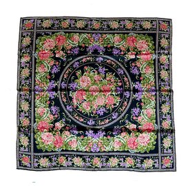 Nina Ricci-Silk scarves-Black,Pink,White,Red,Olive green,Peach,Lavender,Dark green