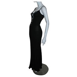 Autre Marque Superbe robe de soirée par Jiki Monte Carlo Noir