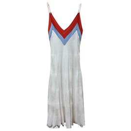 Sandro-Dresses-White,Red,Blue