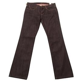 Massimo Dutti Straight Jeans Dark Blue Denim Size 33 Dark blue