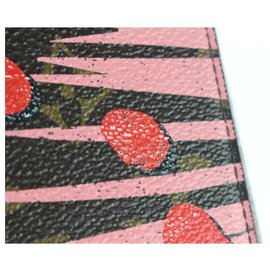 Louis Vuitton-Pink Monogram Jungle Dot Palm Iphone 6 Folio Cover Case Tech Accessory-Pink