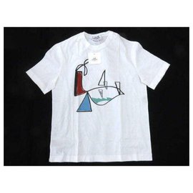 Hermès-Hermes White (Ultra rare) Limited Art T-shirt Tee Shirt-White