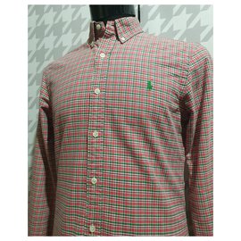 Polo Ralph Lauren-Camisas-Vermelho,Multicor,Verde