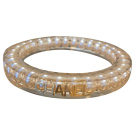 Chanel-Bracelets-Beige,Golden