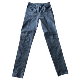 Laurèl-Laurel waxed jeans-Brown