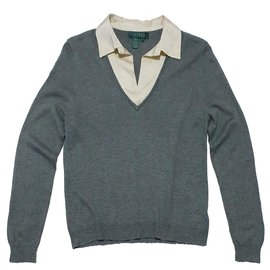 Ralph Lauren-Prendas de punto-Gris