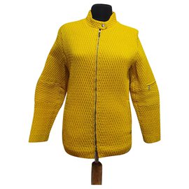 Bogner Jacke Gelb Synthetik Gelb