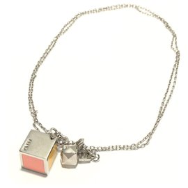 Fendi-Fendi Necklace-Silvery
