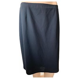 Marc Cain Black Midi Skirt Black