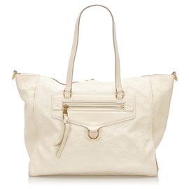 Louis Vuitton-Louis Vuitton White Empreinte Lumineuse PM-White