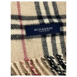 Burberry-Sciarpa a scialle con logo Nova Check-Altro