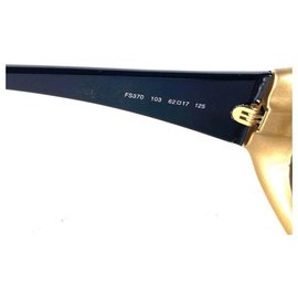 Fendi-"FS370 FF Bug Eye Sunglasses Caramel "-Other