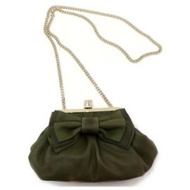 Red Valentino Sac à chaîne Kisslock vert olive Autre