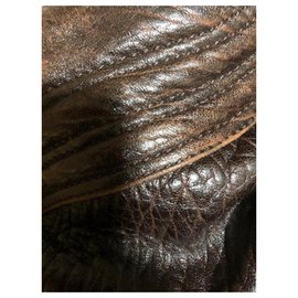 Fendi-Tiny Nano Mini Spy Hobo Brown Leather Woven-Other