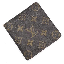 Louis Vuitton-Monogram Slender Marco Multiple Men's Bifold Wallet-Other