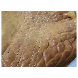 Fendi-Spy Hobo Woven Brown Leather-Other