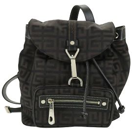 Givenchy Zaino con logo monogramma Marrone
