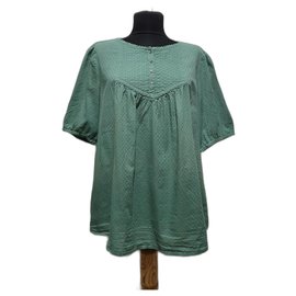 Camicetta Noa Noa in cotone verde XL Verde