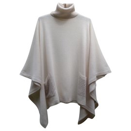 Fendi-Coats, Outerwear-Eggshell