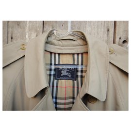 Burberry-Burberry vintage men's trench coat 54-Beige