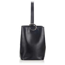 Cartier Black Panthere Lederrucksack Schwarz