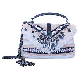 SAINT LAURENT College Medium bolso bereber Beige